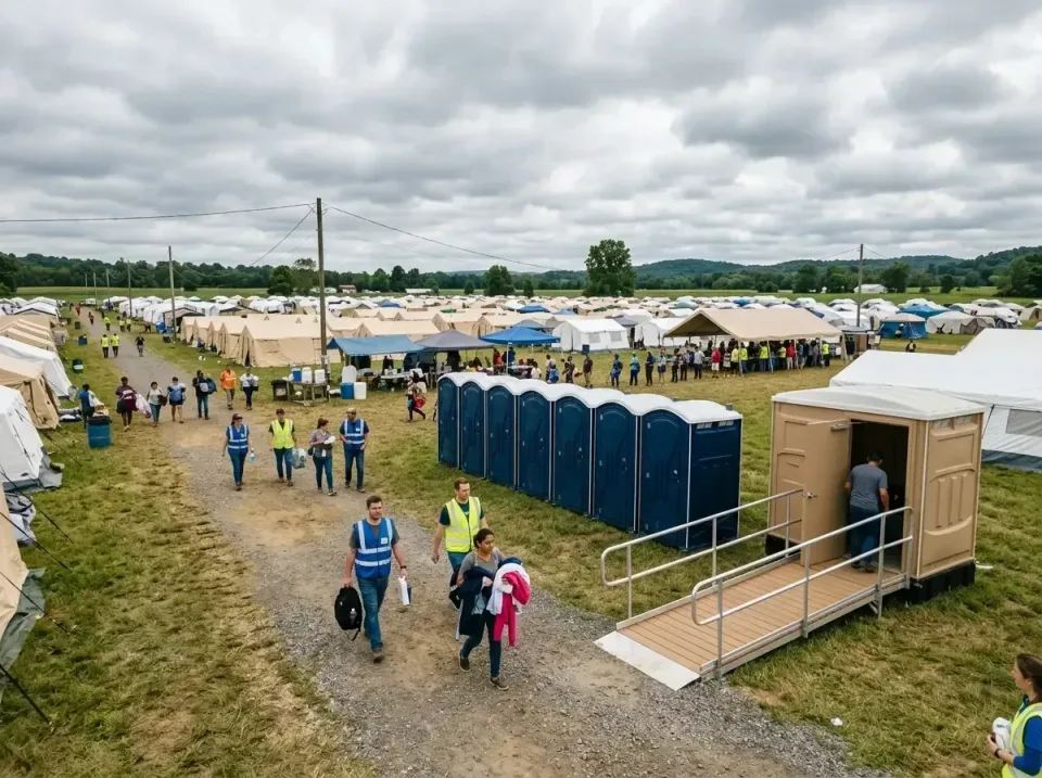disaster-relief-camp-restrooms-010 — frequently asked questions, Dumpster & Portable Bathrooms Rental in Steelton, PA